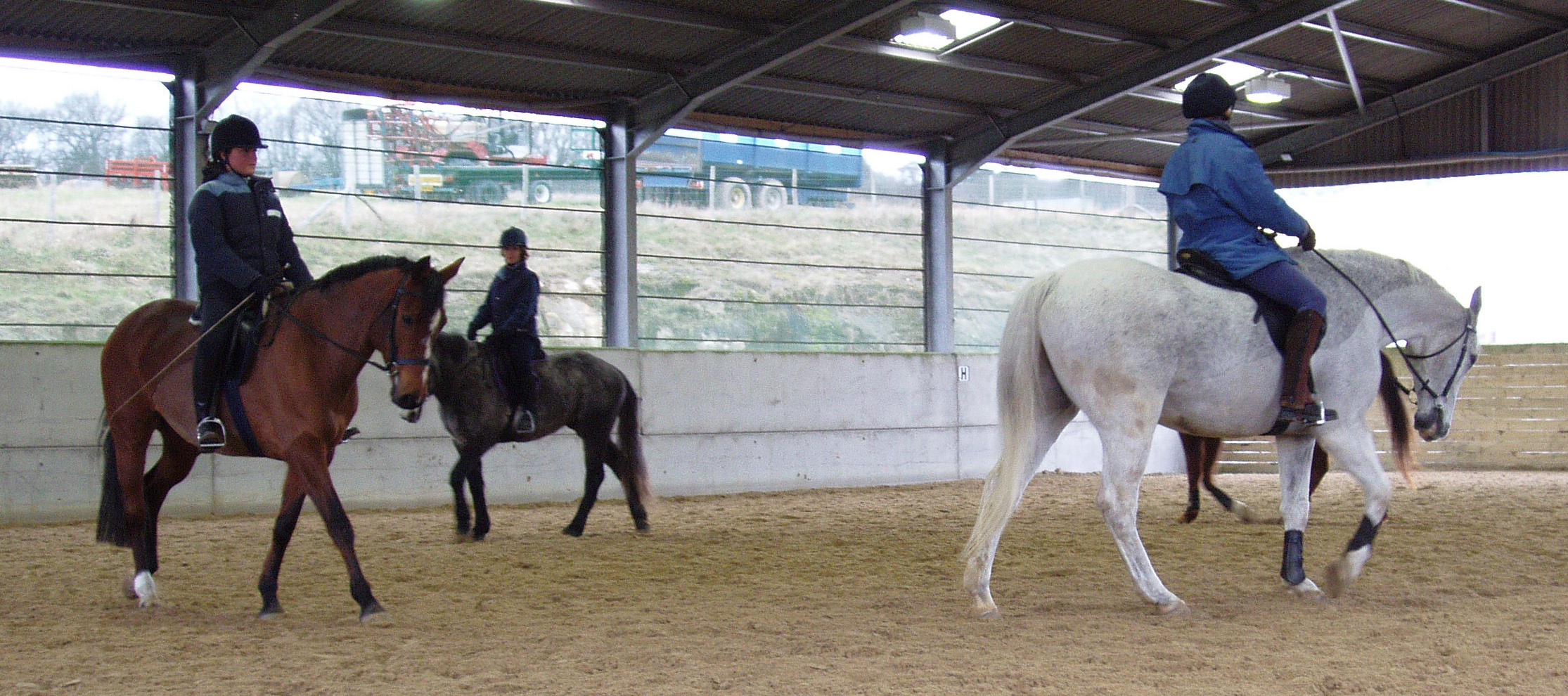 Prep Circle for Canter Depart